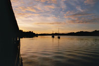 Sonnenaufgang ber der Bay of Islands